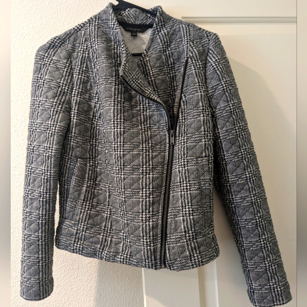 Banana Republic Quilted Moto Jacket